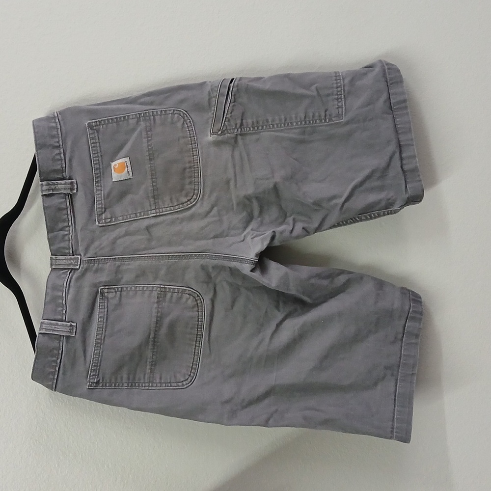 Carhartt Relaxed Fit Grey Shorts Size 34" - Picture 5 of 7